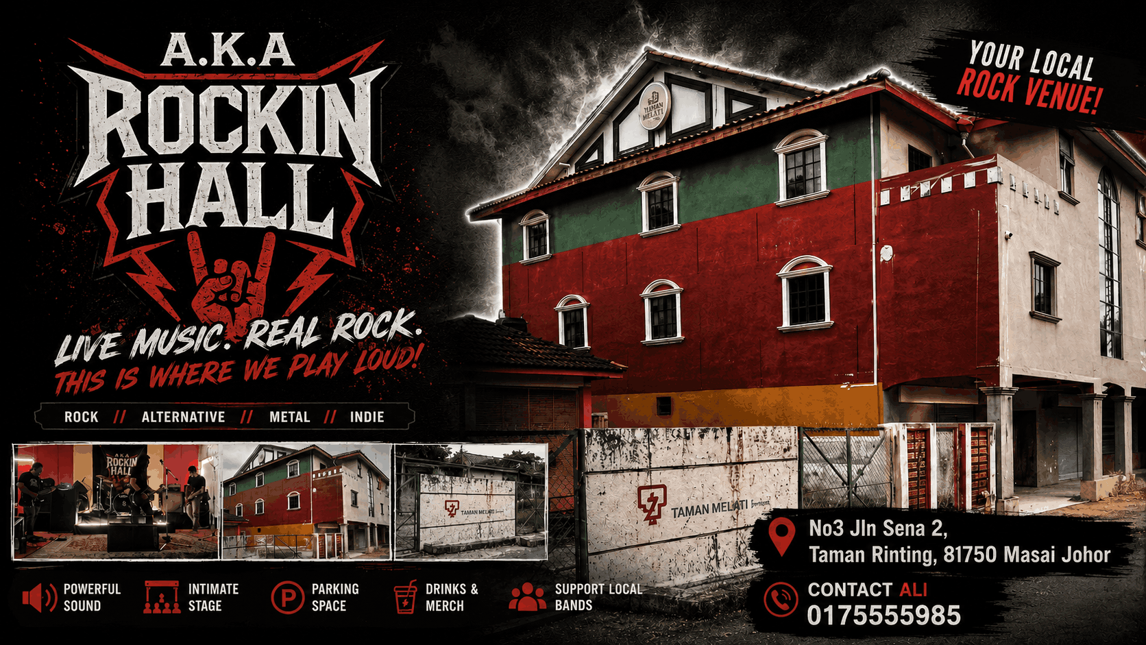A.K.A ROCKIN HALL